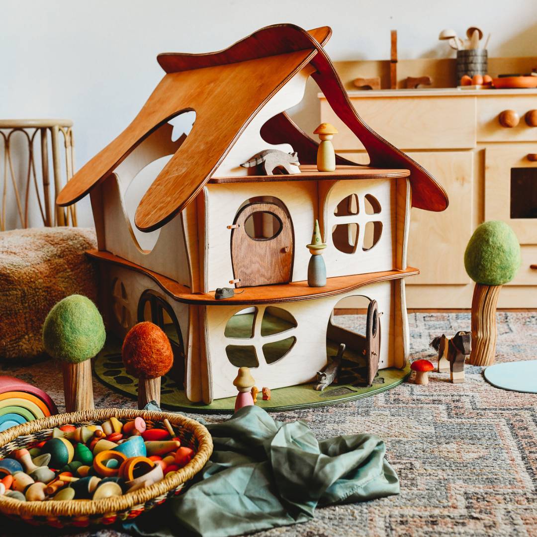 Waldorf Wooden Dollhouse