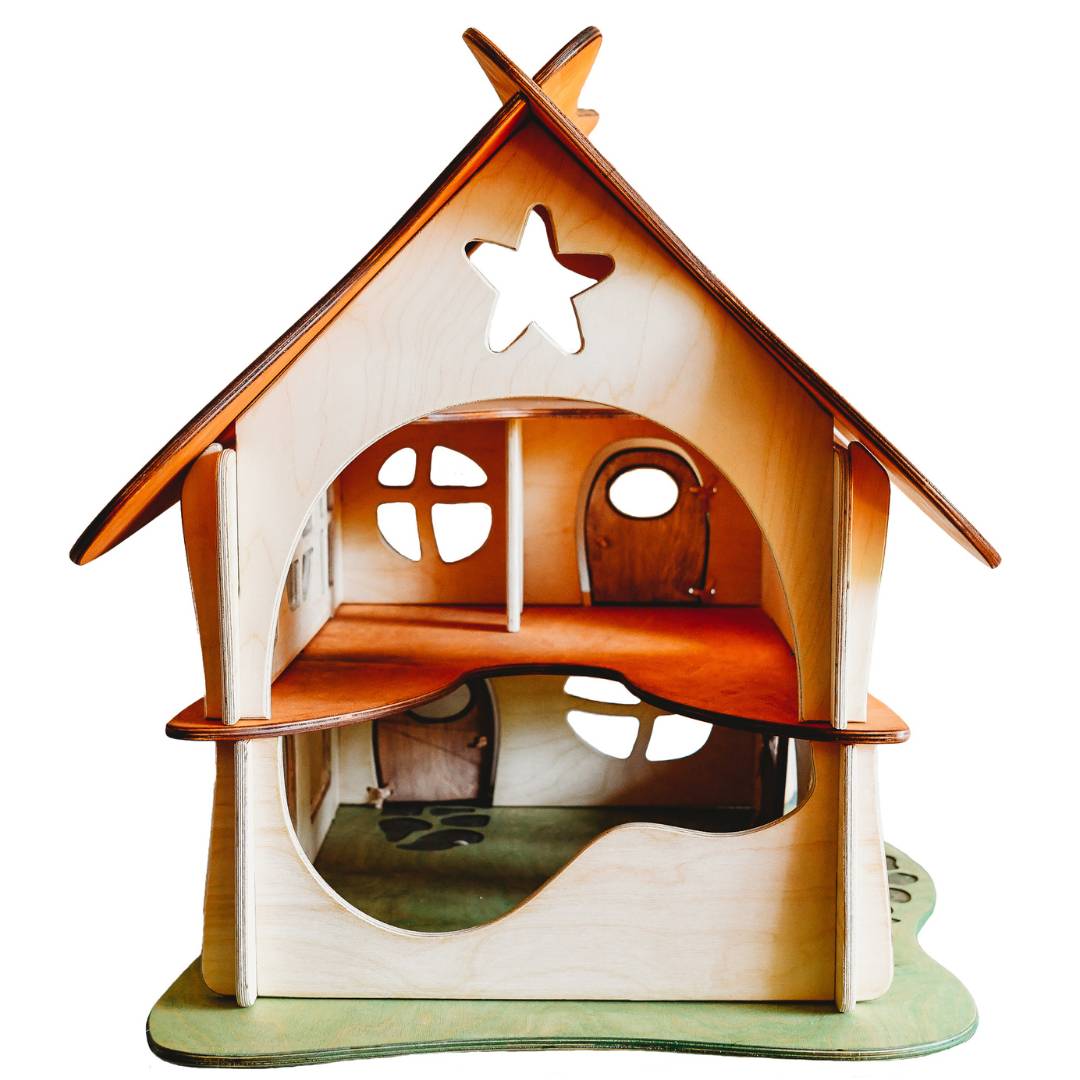 Waldorf Wooden Dollhouse