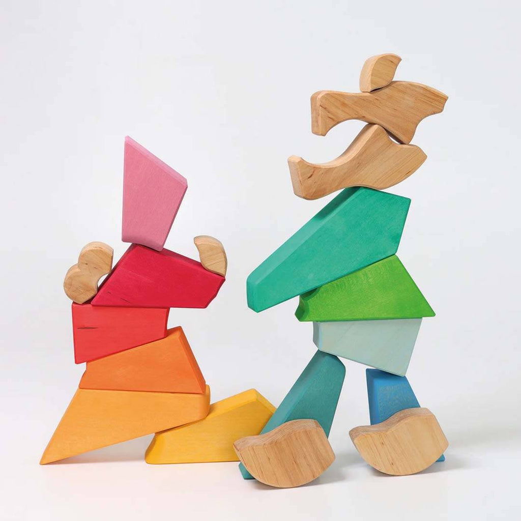 Rainbow Lion Wooden Puzzle