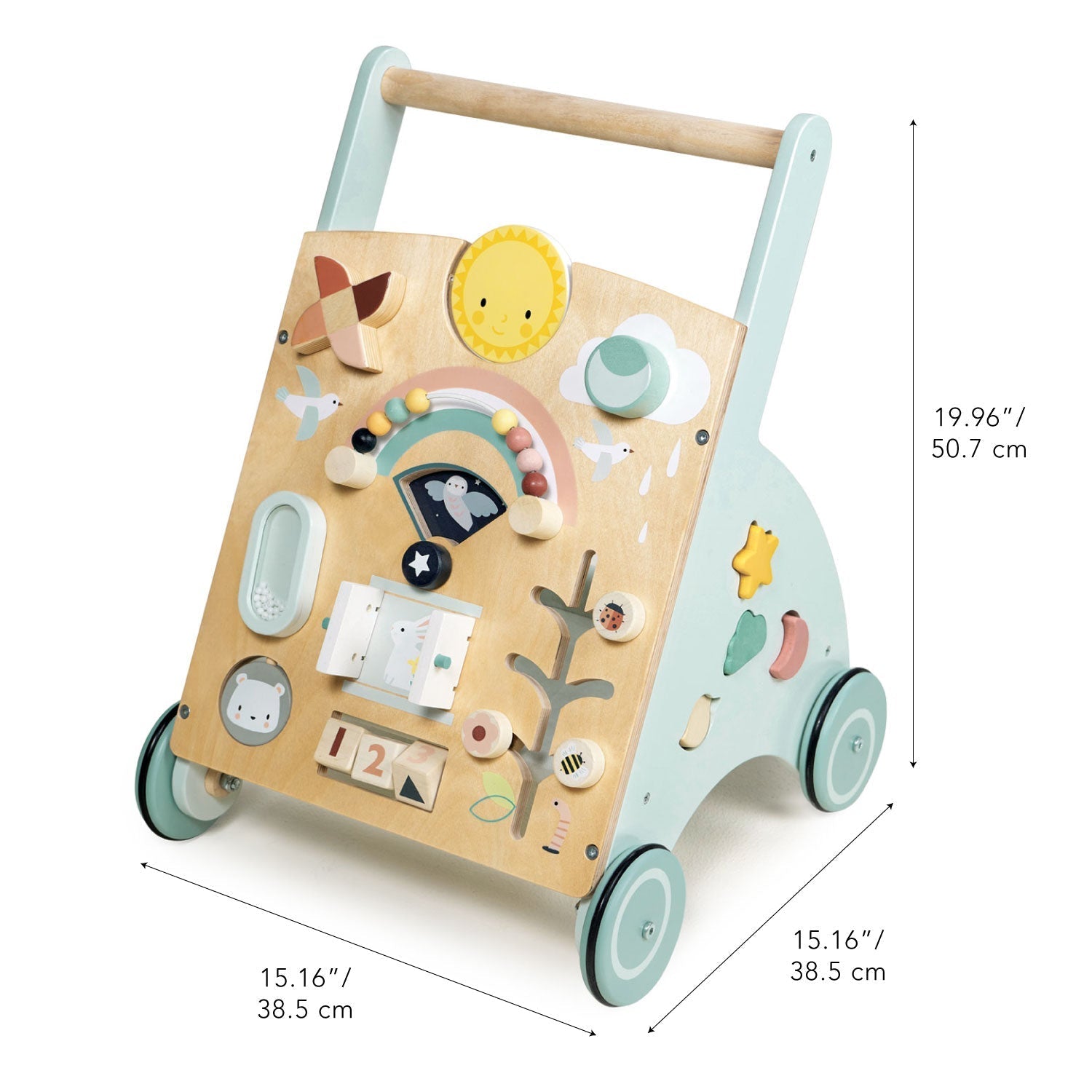 Wooden Sunshine Baby Activity Walker
