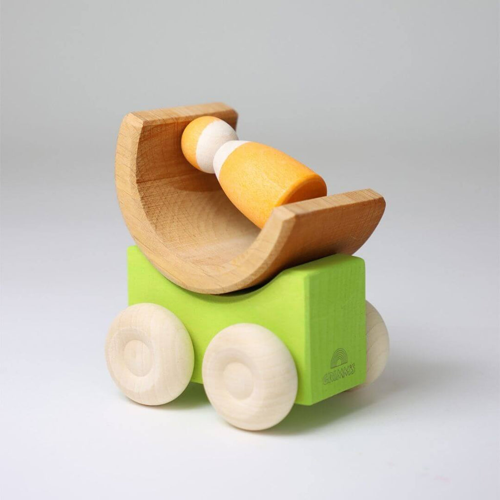 Wooden Stacking Cars