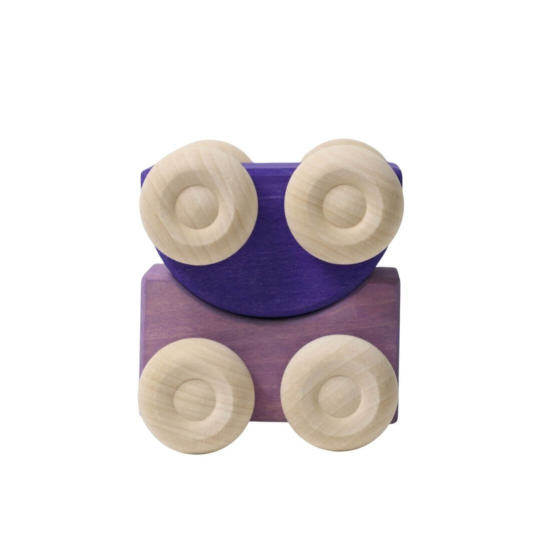 Wooden Stacking Cars