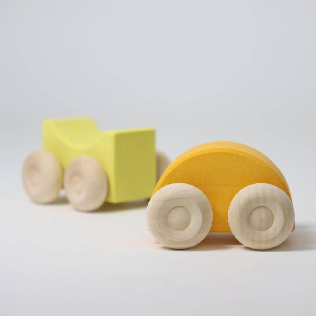 Wooden Stacking Cars