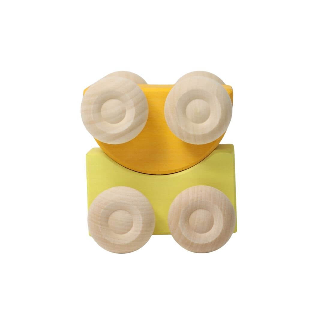 Wooden Stacking Cars