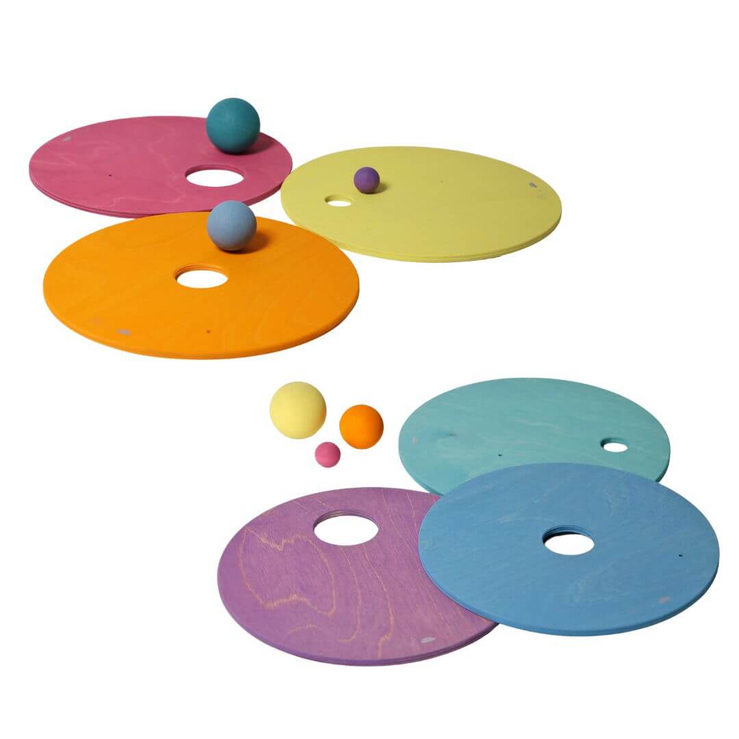 Rolling Discs - Pastel
