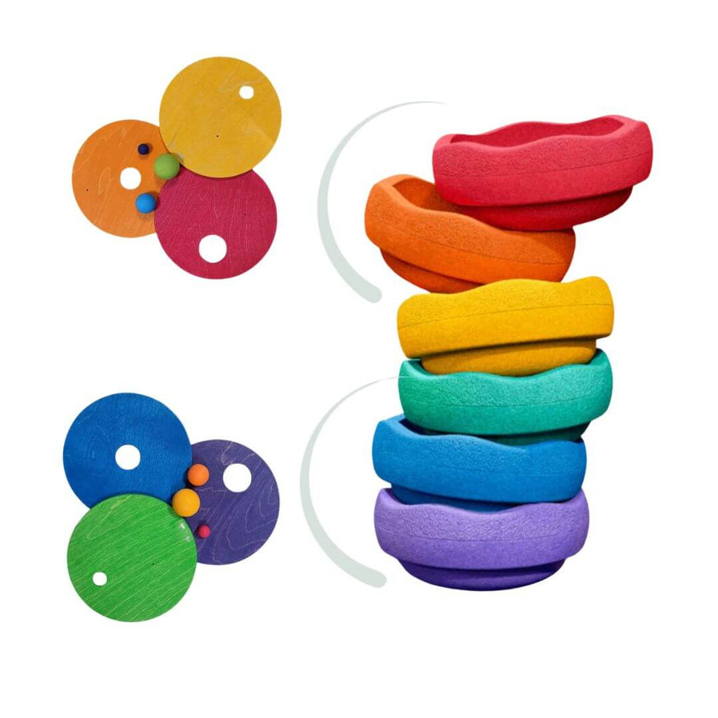 Rolling Discs - Rainbow
