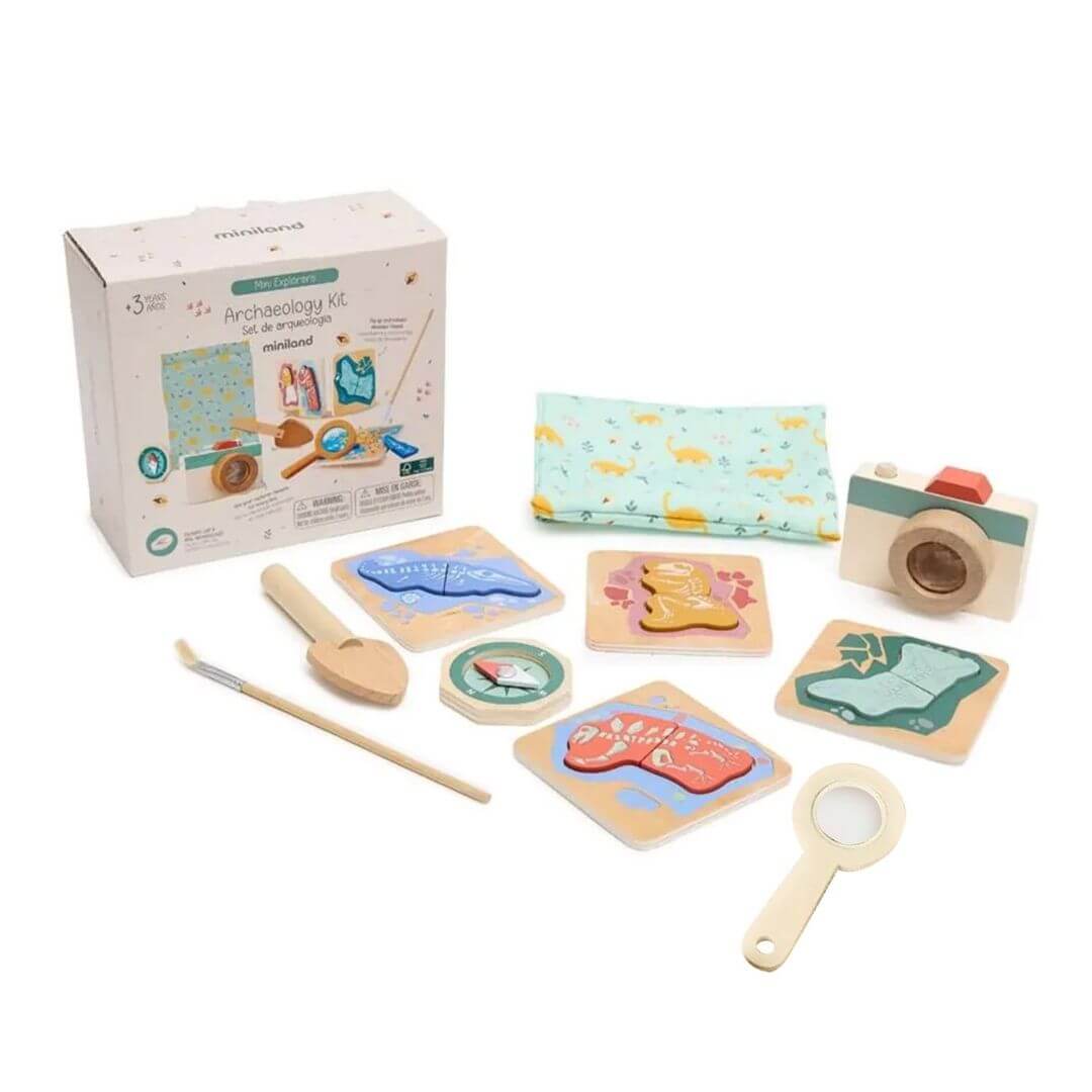 Wooden Archeology Kit