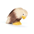 Bald Eagle Sitting Wooden Figure