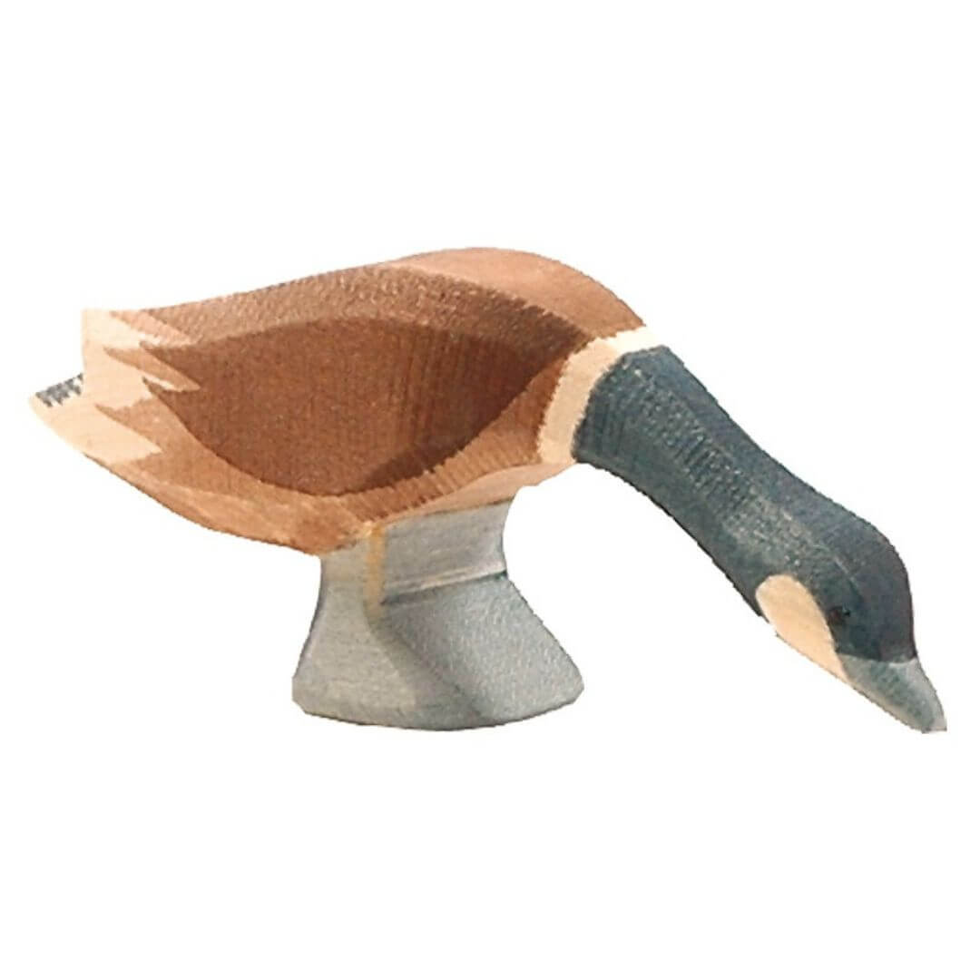 Canada Goose Long Neck Wooden Figure
