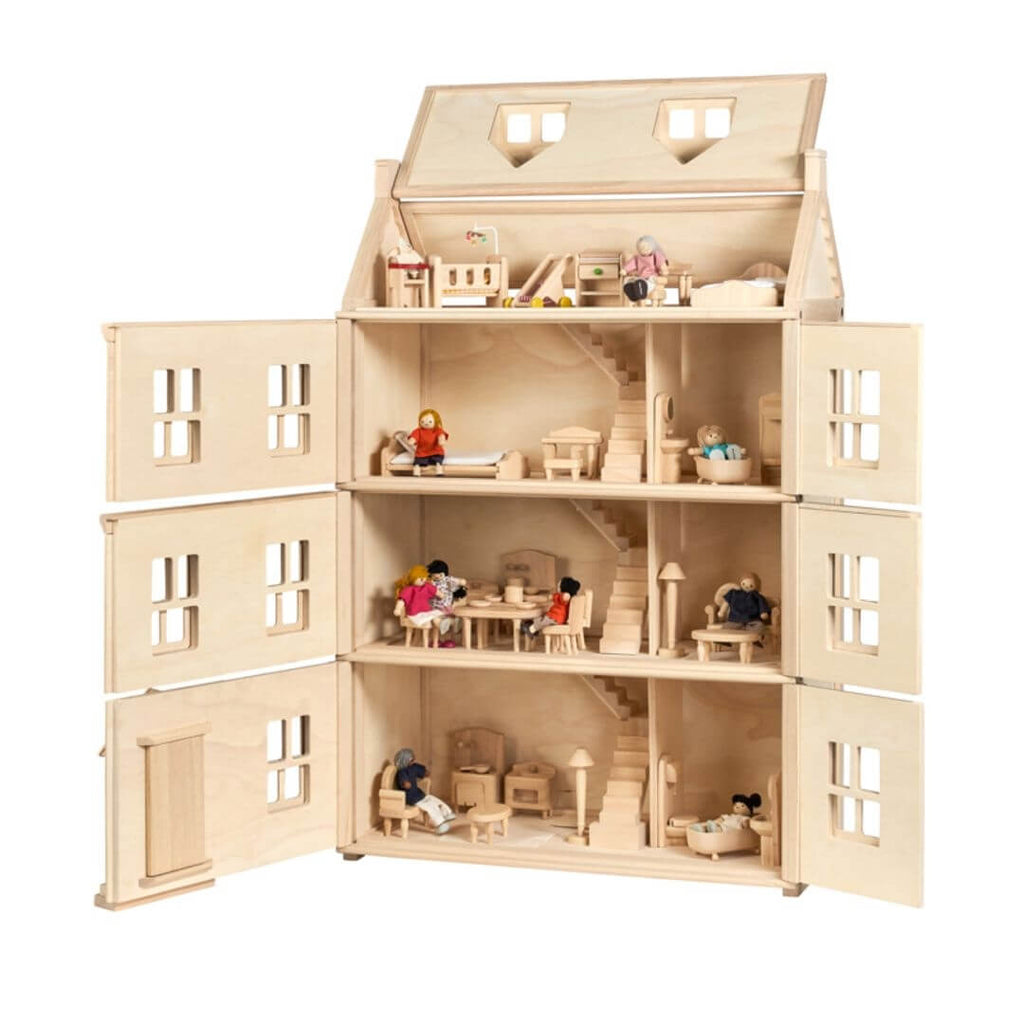Grand Victorian Wooden Dollhouse