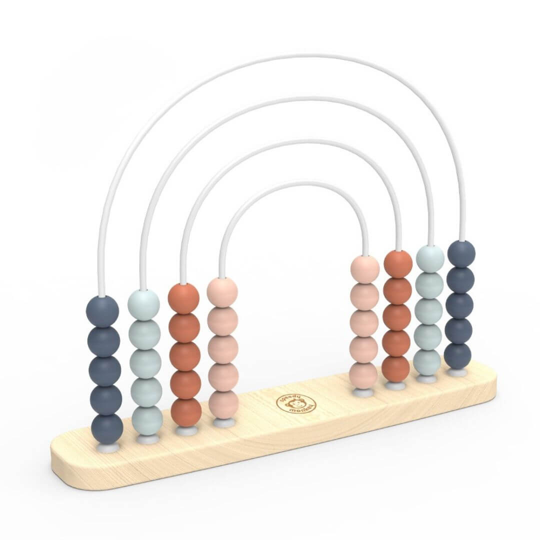 Wooden Rainbow Abacus