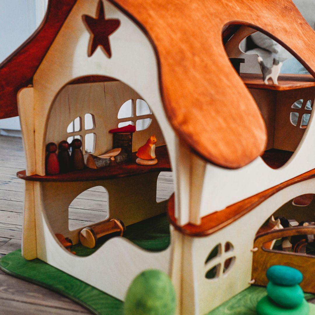 Waldorf Wooden Dollhouse