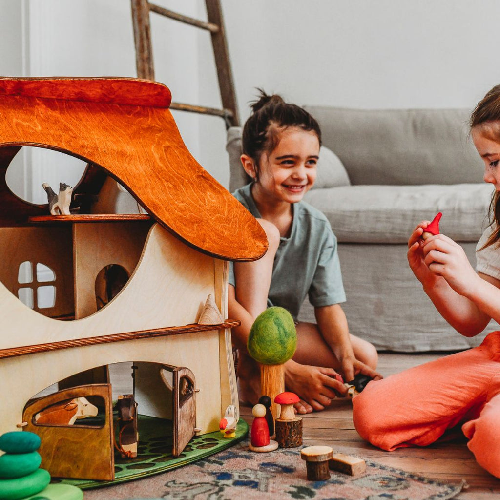 Waldorf Wooden Dollhouse