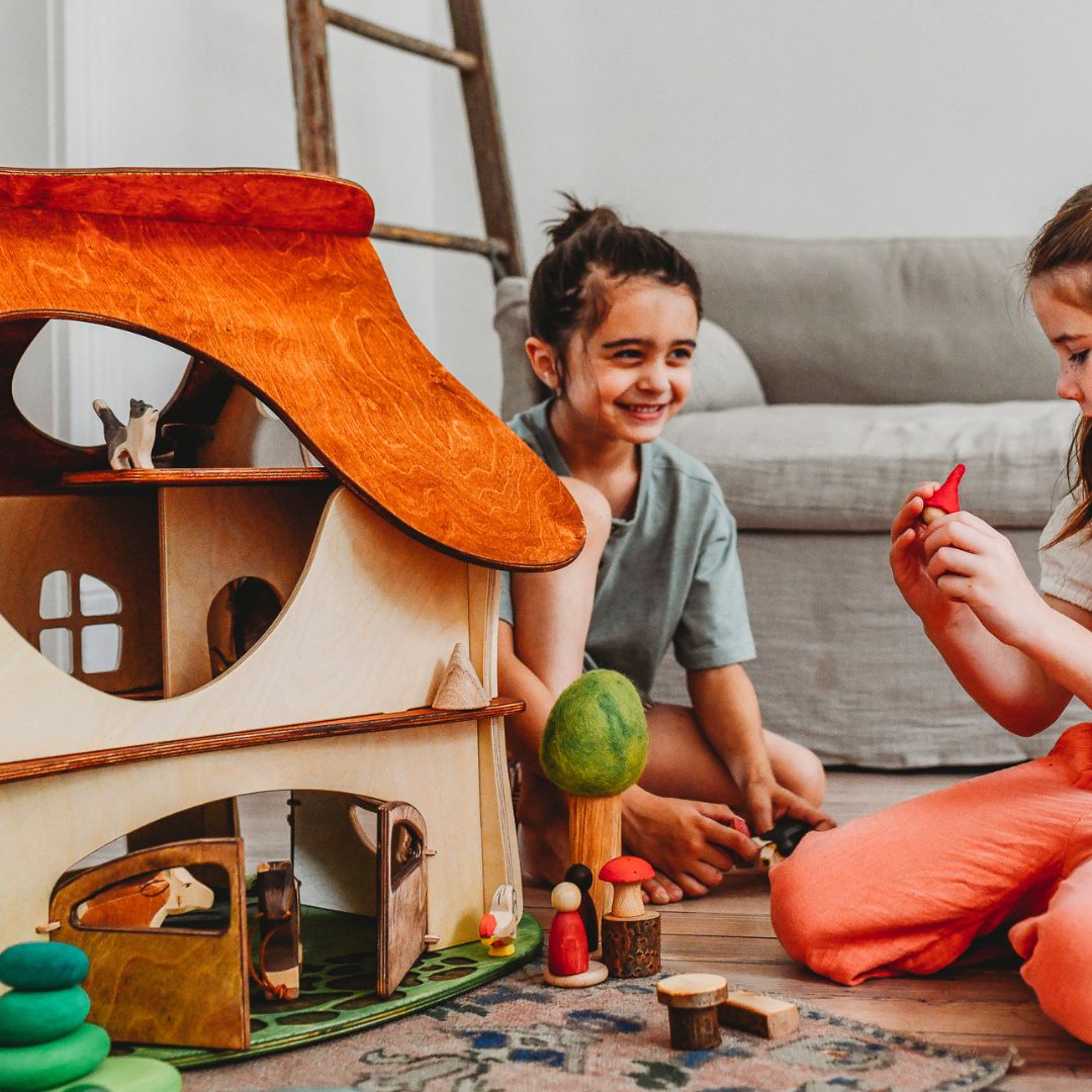 Waldorf Wooden Dollhouse